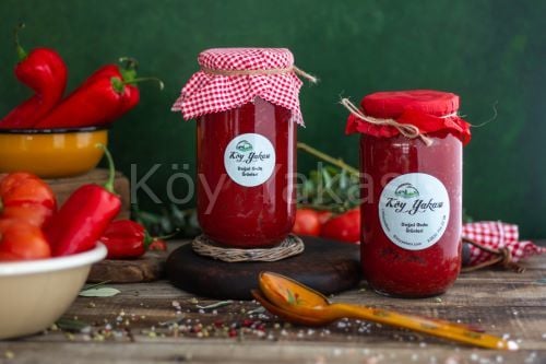 Biber Salçası Ev yapımı Tatlı 1 kg