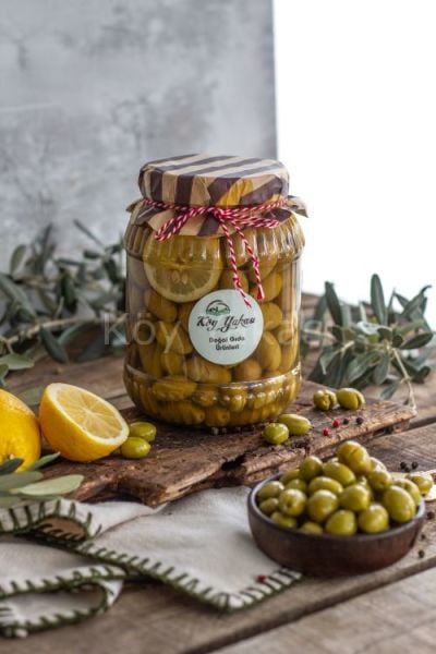 Yeşil zeytin çizik iri etli 1000 gr