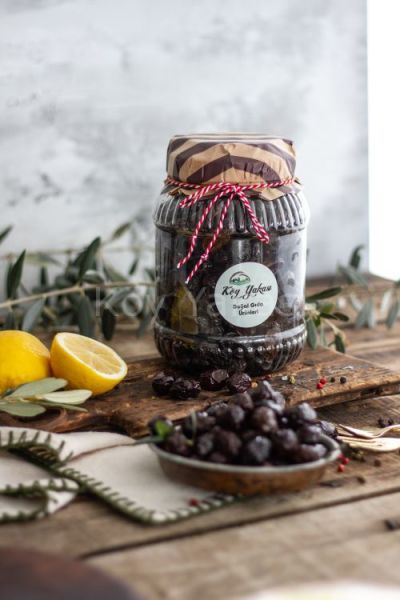 Siyah Zeytin  Yağlı Sele 1000 gr