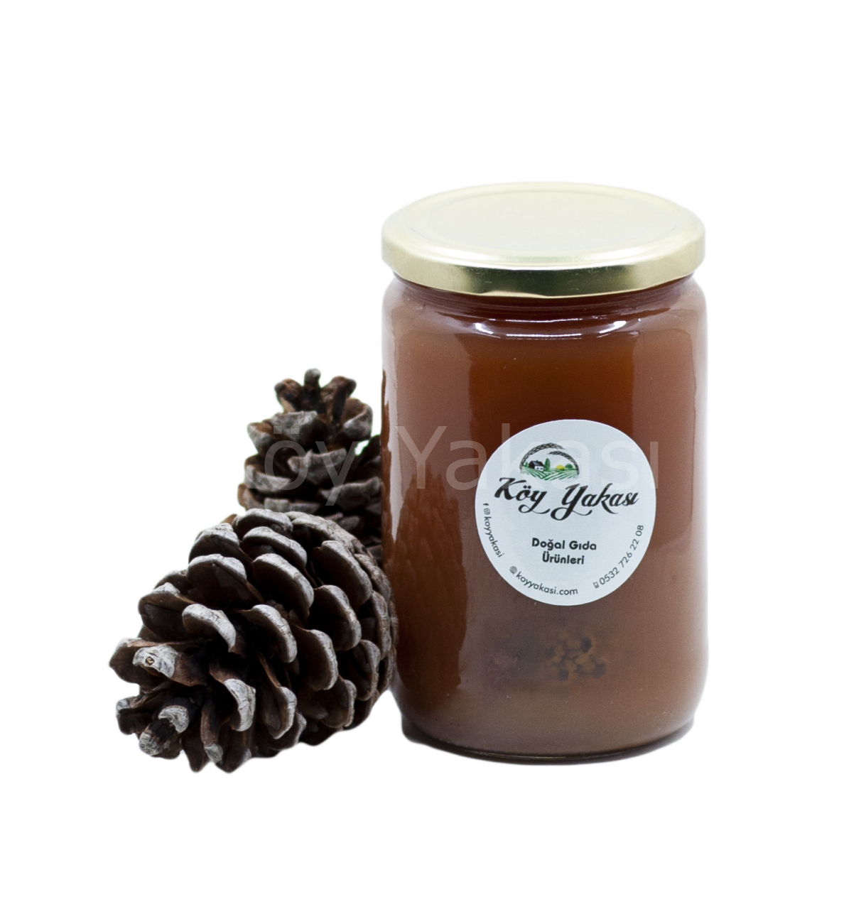 Kozalak Şurubu Nefes Açıcı Covid Koah Astım Tedavisine Yardımcı Doğal Şurup 450 ml