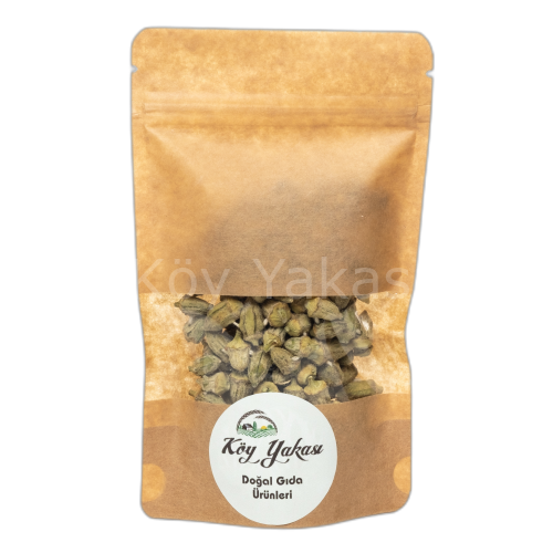 Kurutulmuş Çiçek Bamya 1 dizi ( yaş hali 350 gr)