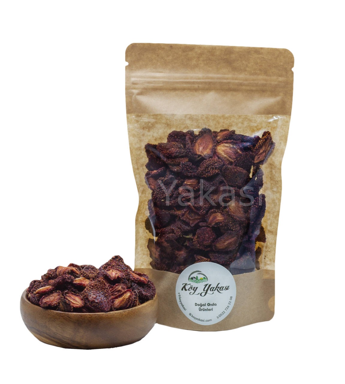 Çilek Kurusu Güneşte Kurutulmuş 1 kg