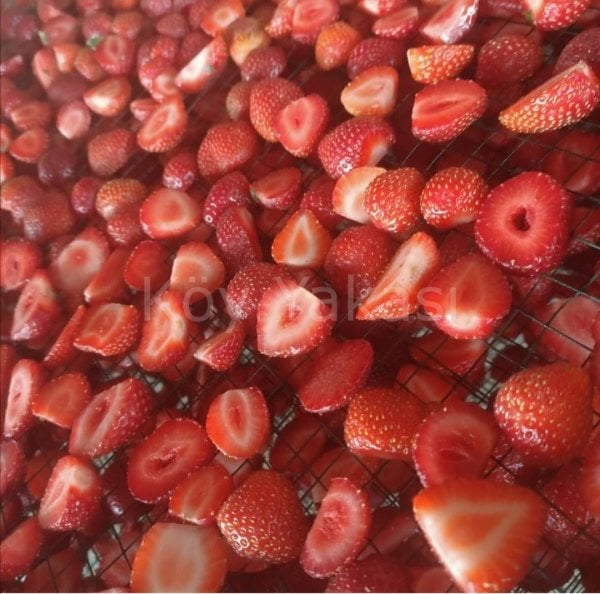 Çilek Kurusu Güneşte Kurutulmuş 1 kg