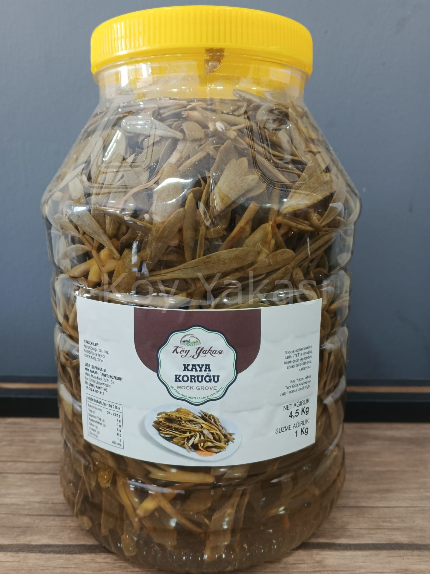 Kaya Koruğu Turşusu Toptan &  Perakende 5 kg