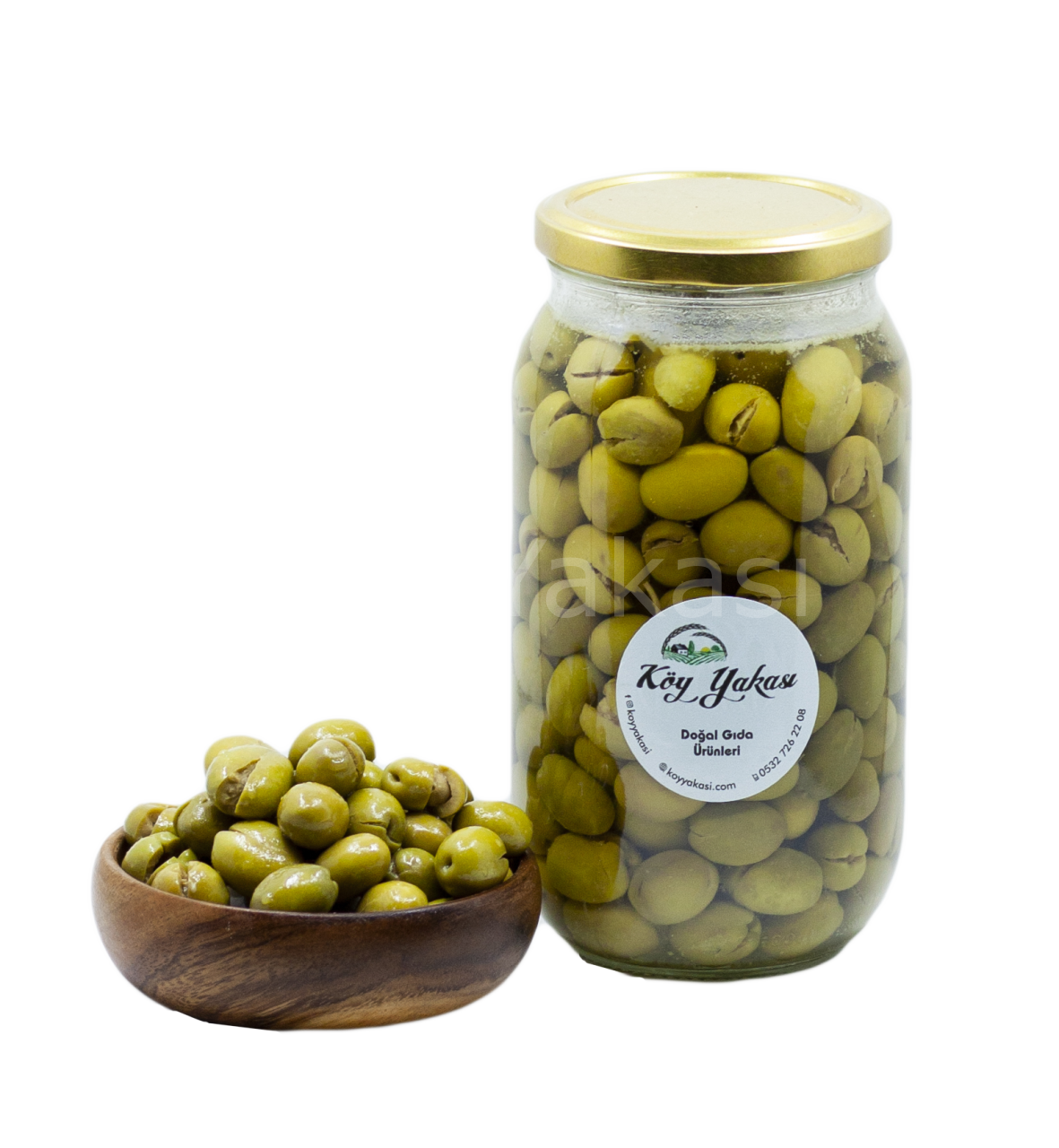 Taş Kırma Yeşil Zeytin1000 gr