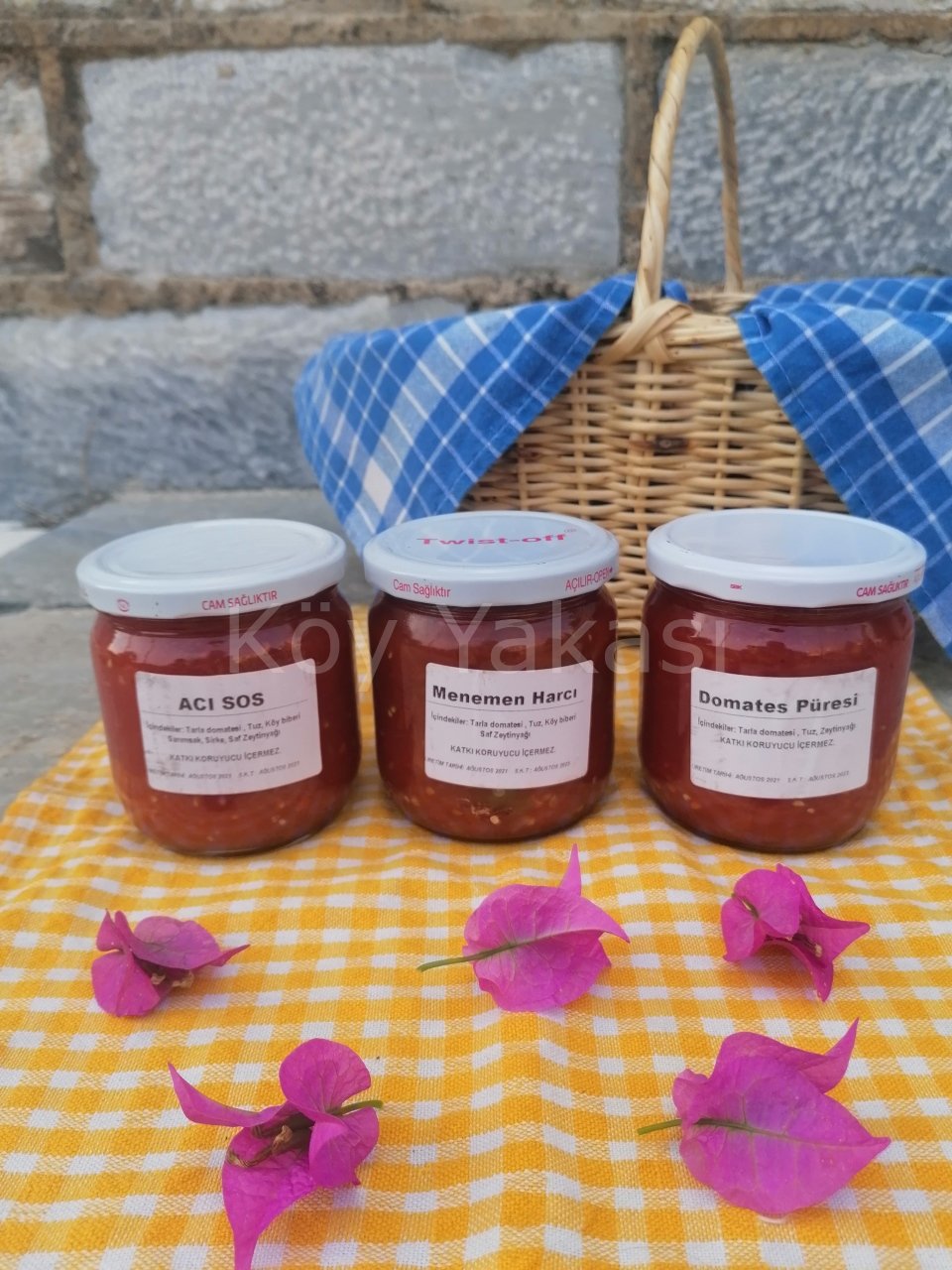 Domates Sos+ Acı Sos
