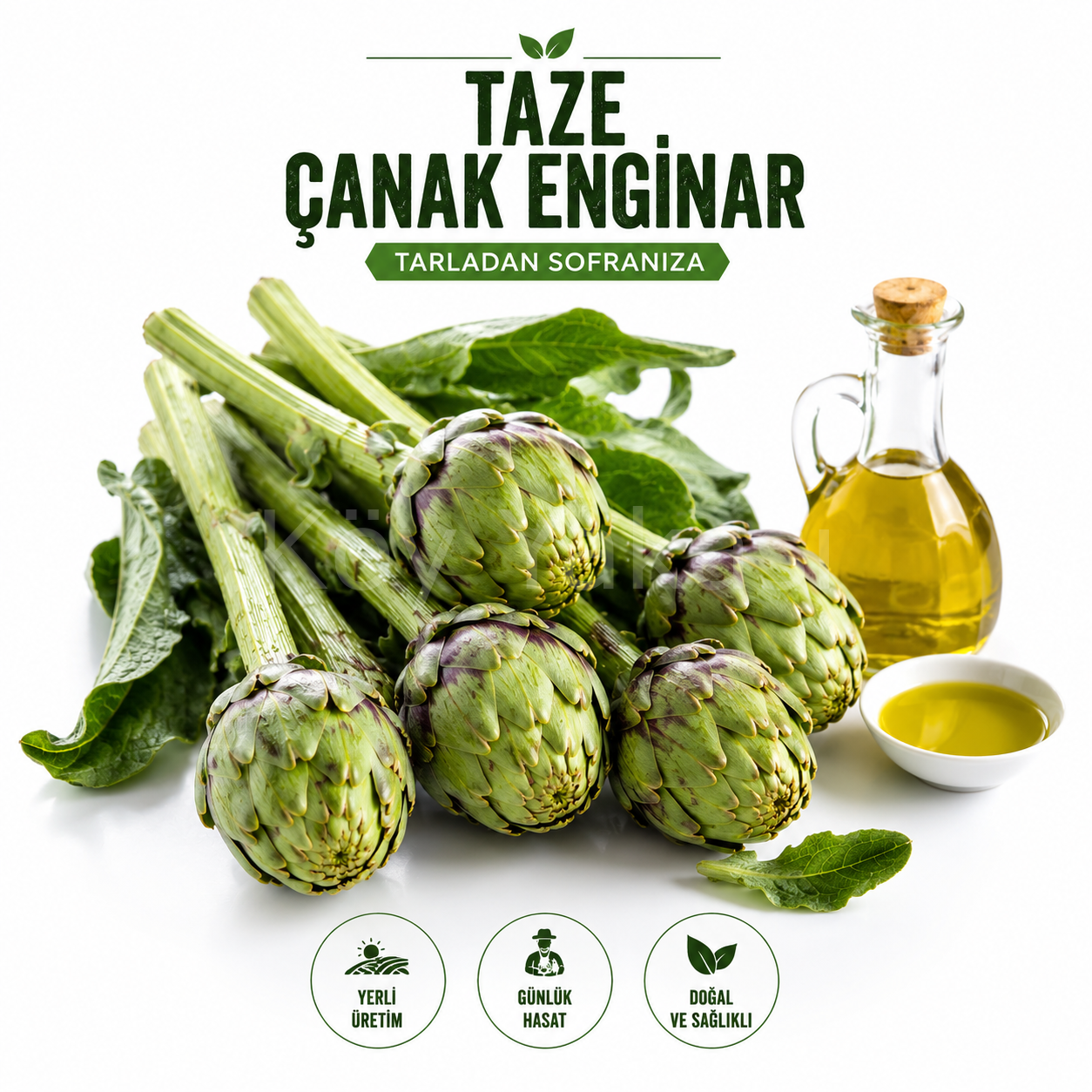 Taze Dolmalık Enginar 10 adet